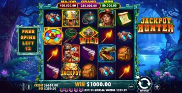 Jackpot Hunter: Giros gratis