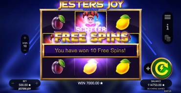 Jesters Joy: Giros gratis