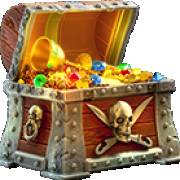 Jewel Sea Pirate Riches: Cofre del tesoro