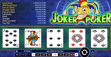 Joker Poker: Máquina tragaperras