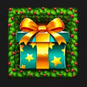 Jolly Bonus Wins: Caja de regalo sobre fondo verde