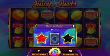 Juicy Reels: Juego de riesgo