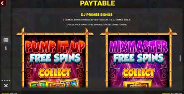 King Kong Cash Dj Prime8: Juegos de bonificación