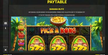 King Kong Cash Even Bigger Bananas 2: Juegos de bonificación