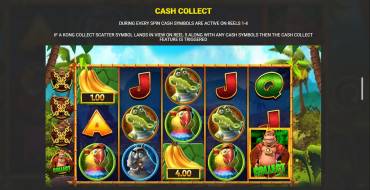 King Kong Cash Go Bananas Jackpot King: Juegos de bonificación