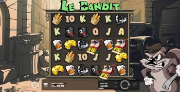 Le Bandit: Giros gratis