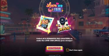 Love is in the Fair: Características únicas