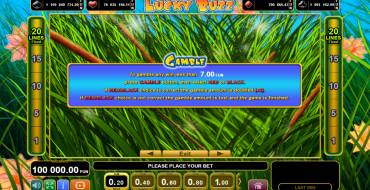 Lucky Buzz: Juego de riesgo