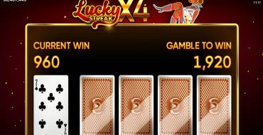 Lucky Streak X: Juegos de bonificación