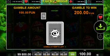 Lucky Wood: Juego de riesgo