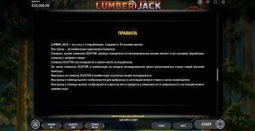 Lumber Jack: Reglas