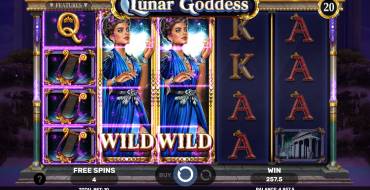 Lunar Goddess: Giros gratis