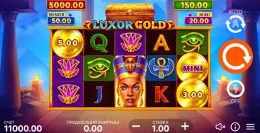 Luxor Gold: Hold and Win: Diseño