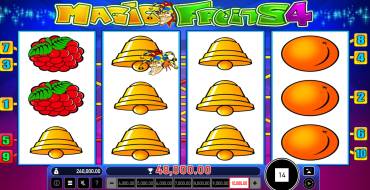 Magic Fruits 4 Deluxe: Ganancias