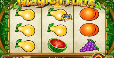 Magic Fruits Deluxe: Máquina tragaperras