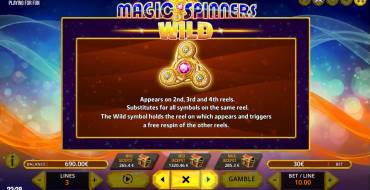 Magic Spinners: Símbolos especiales