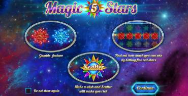 Magic Stars 5: Características únicas