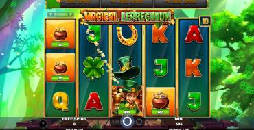 Magical Leprechaun: Giros gratis