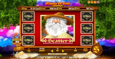 Master Of Gold: Giros gratis