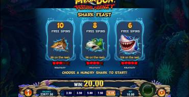 Mega Don Feeding Frenzy: Giros gratis