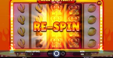 Mega Wild Fruits – On Fire: Respins