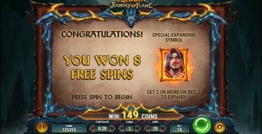 Merlin: Journey of Flame: Giros gratis