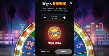 Miami Bonus Wheel: Características únicas