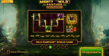 Mighty Wild Panther Grand Gold Edition: Características únicas