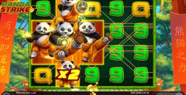 Panda Strike: Tiradas gratuitas y/o re-giros