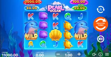 Pearl Ocean: Hold and Win: Máquina tragaperras