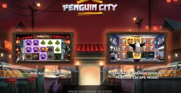 Penguin City: Interfaz