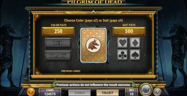 Pilgrim of Dead: Juego de riesgo