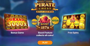 Pirate Chest: Hold and Win: Características únicas