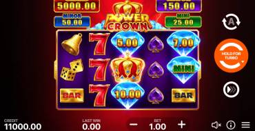 Power Crown: Hold and Win: Máquina tragaperras