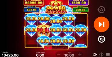 Power Crown: Hold and Win: Juegos de bonificación