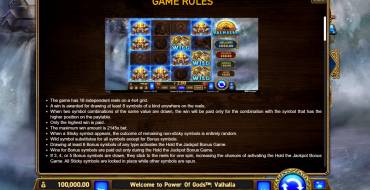 Power of Gods: Valhalla: Reglas