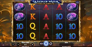 Queen Of Water – Tides Of Fortune: Máquina tragaperras