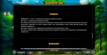 Rainbow Ray: Reglas