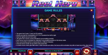 Reel Hero: Reglas