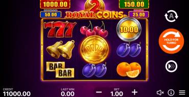 Royal coins 2: Hold and Win: Máquina tragaperras