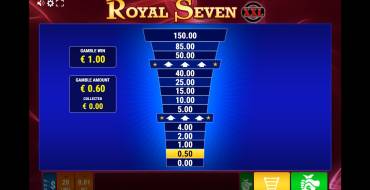 Royal Seven XXL: Juego de riesgo