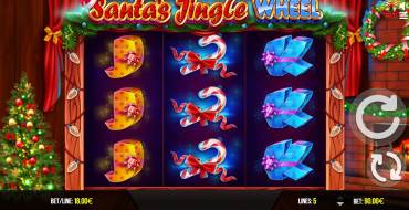 Santa's Jingle Wheel: Interfaz