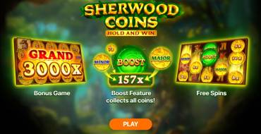 Sherwood Coins: Hold and Win: Características únicas