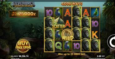 Silverback: Multiplier Mountain: Interfaz