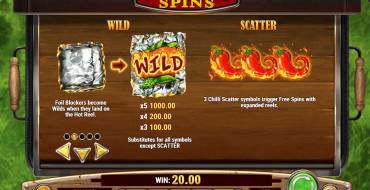 Sizzling Spins: Símbolos especiales