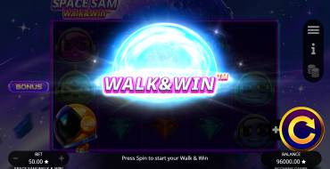 Space Sam Walk & Win: Juegos de bonificación