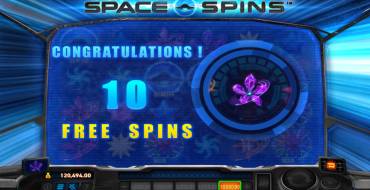 Space Spins: Tiradas gratuitas y/o re-giros