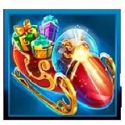 El símbolo Trineo en Stampede Rush Speedy Santa