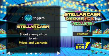 Stellar Cash Chicken Fox 5x Skillstar: Características únicas