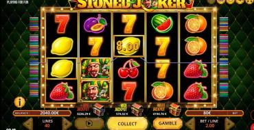 Stoned Joker: Juegos de bonificación